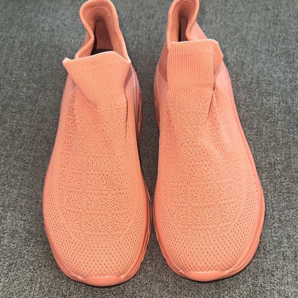 Mauve Slip-On Sneakers